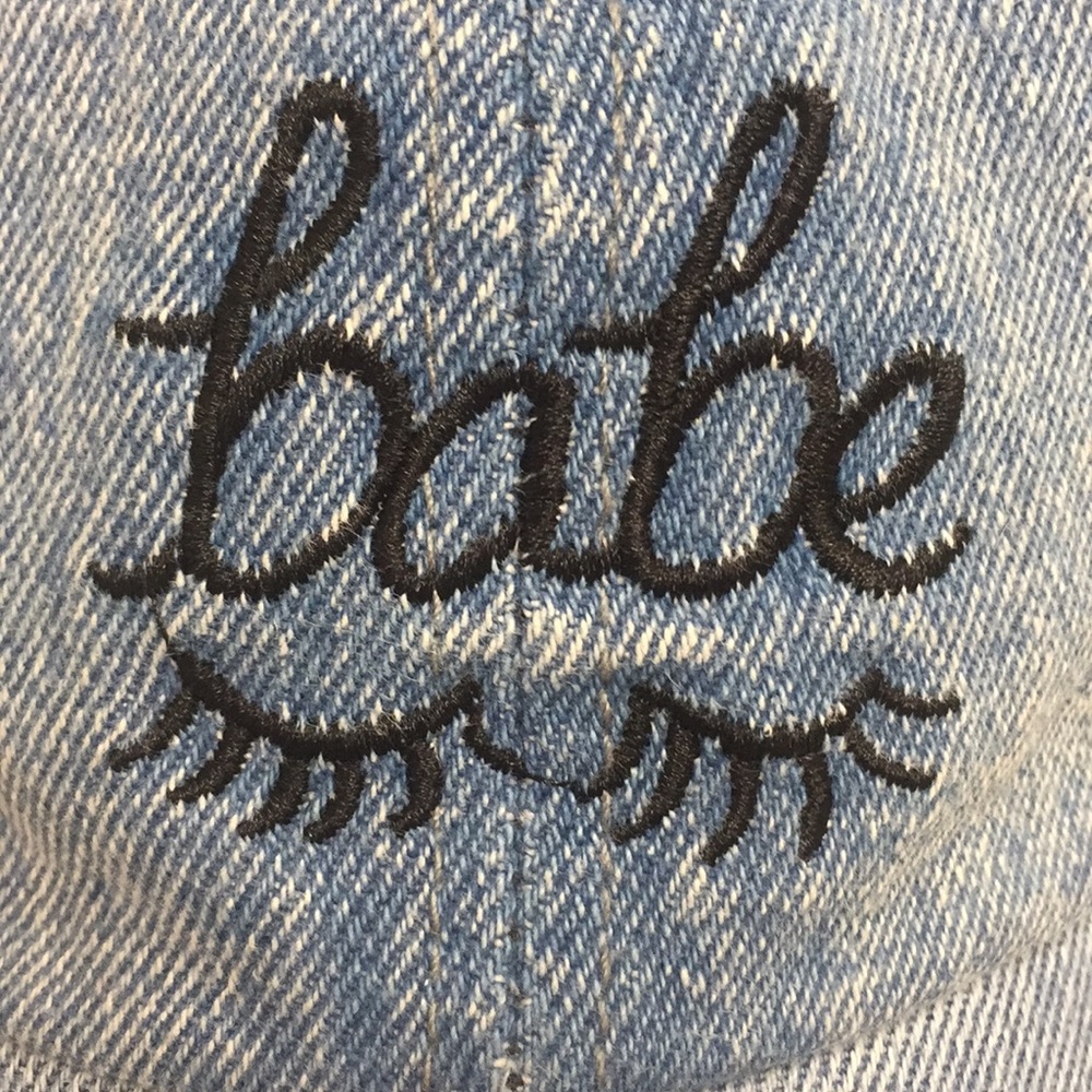 Denim Babe Baseball hat.